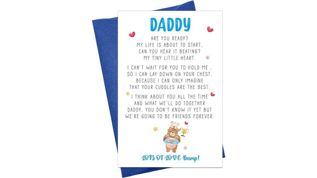 1st father s day card