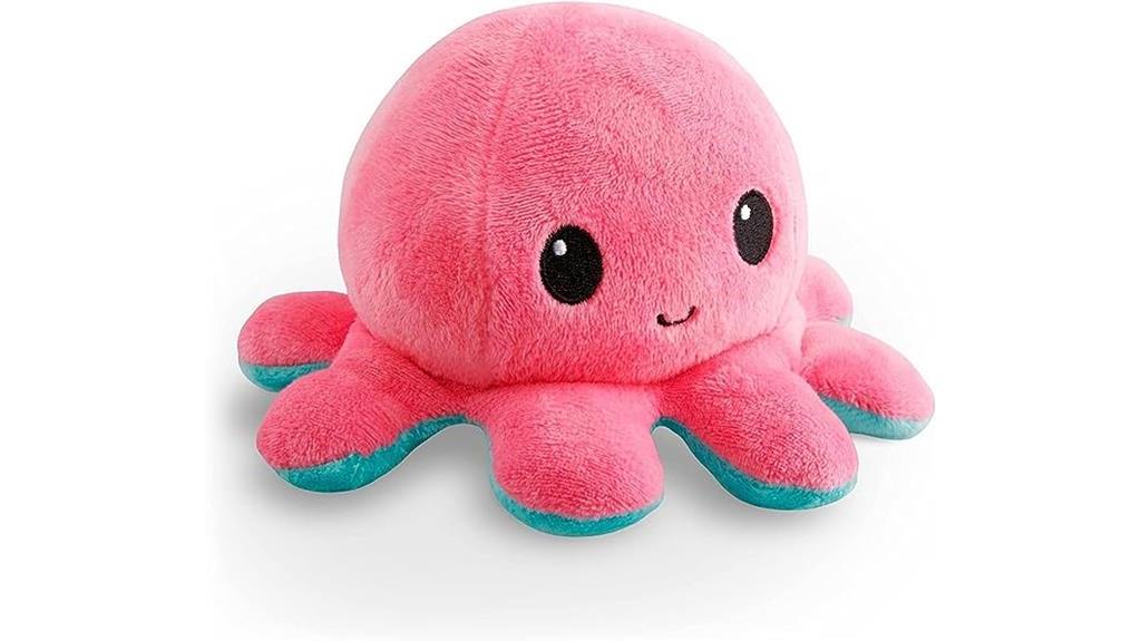 adorable reversible octopus plushie