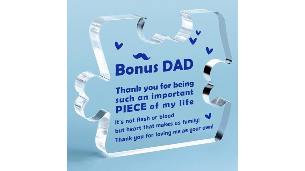 appreciating bonus dad love