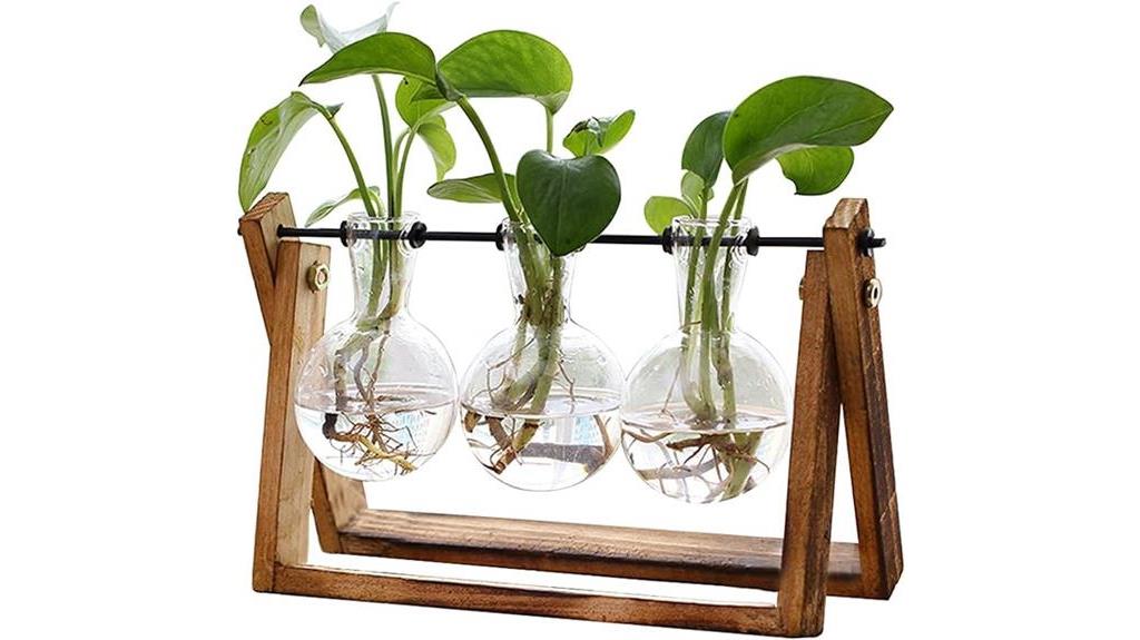 elegant plant display stand