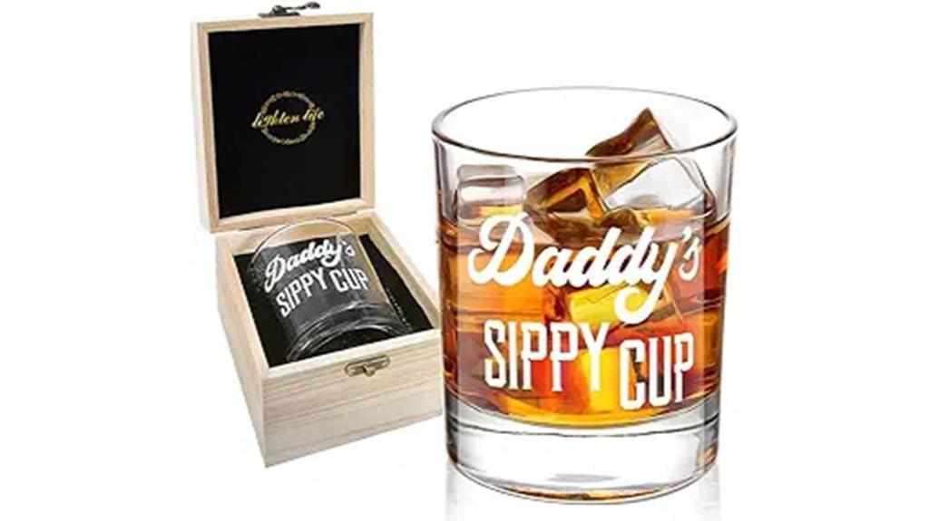 whiskey glass for dad