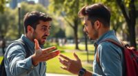 de escalate conflicts with calming phrases