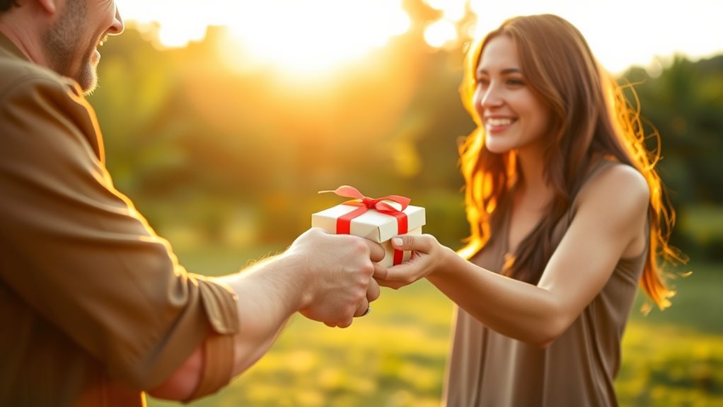 gift giving fosters genuine connection