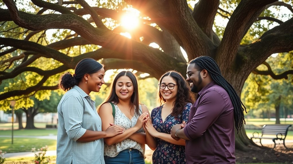 shared emotional and effort support