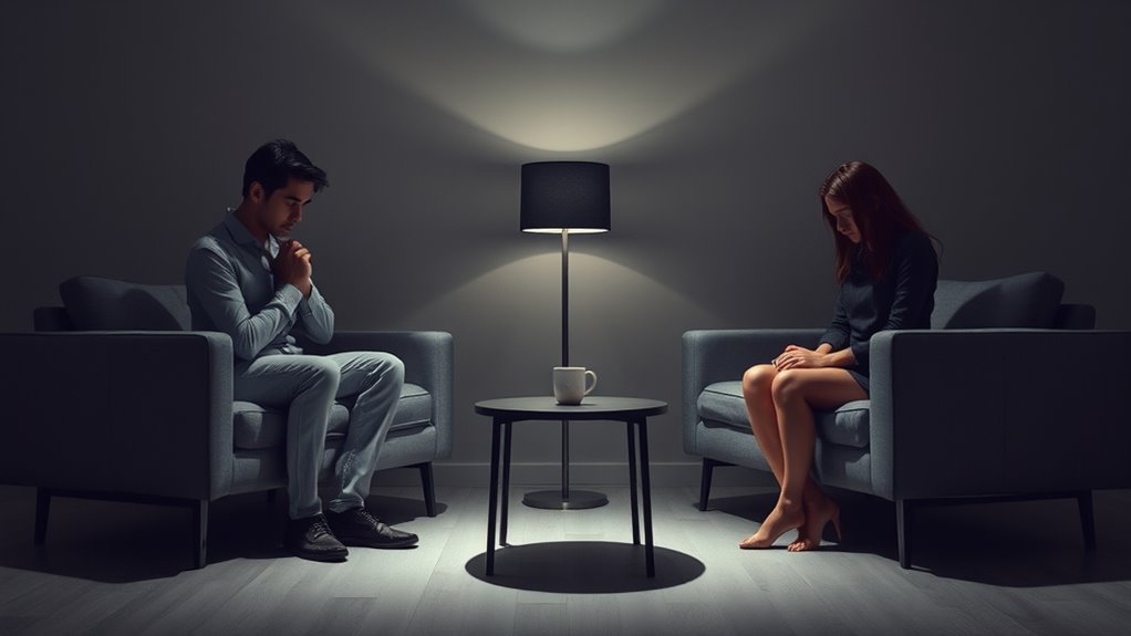 silent emotional detachment process