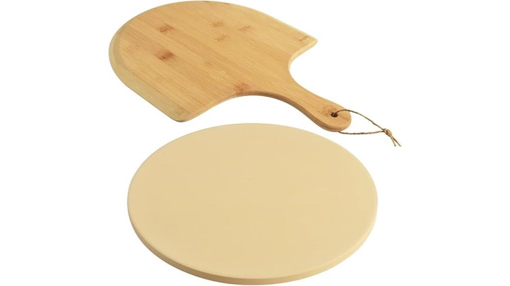 10 inch cordierite pizza set