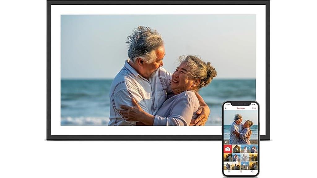 15 6 inch touchscreen wifi frame