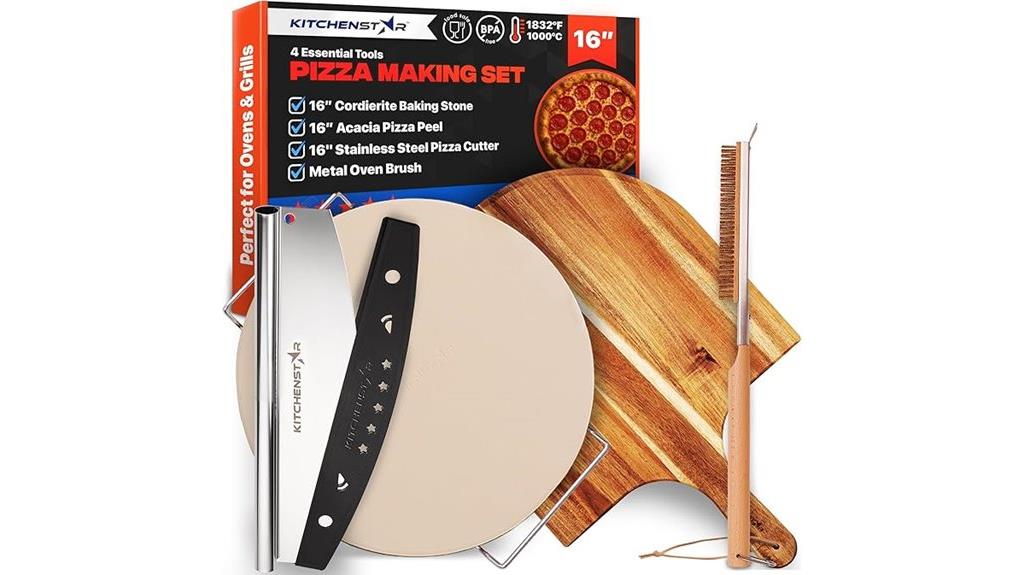 16 inch pizza making set