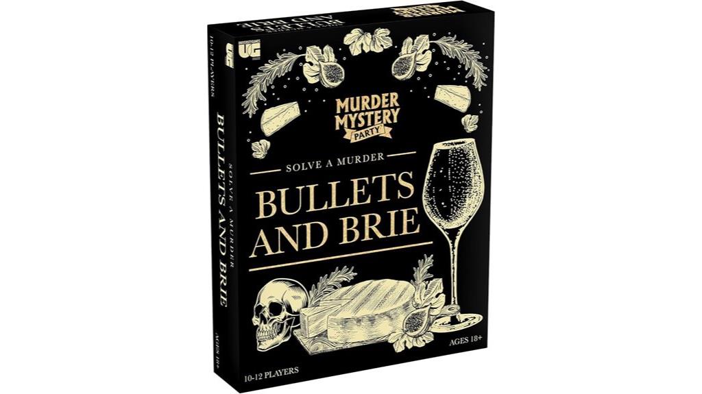adult murder mystery game