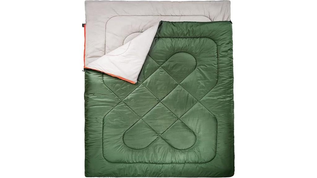 amazon basics two person sleeping bag