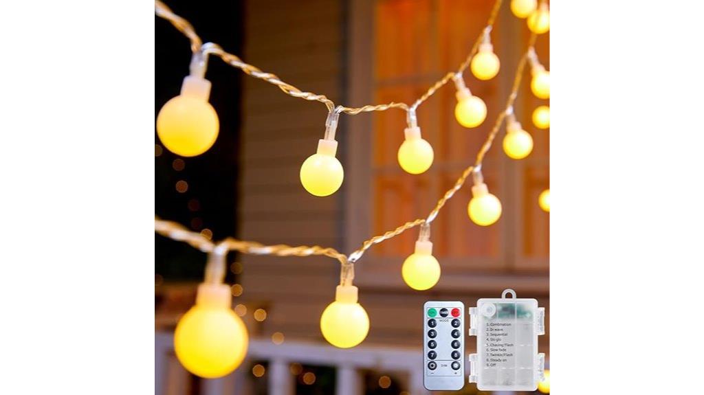 battery powered 21ft fairy lights