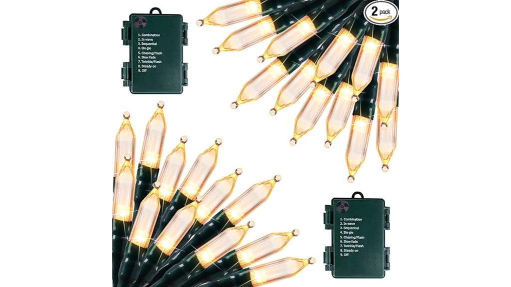 battery powered christmas string lights