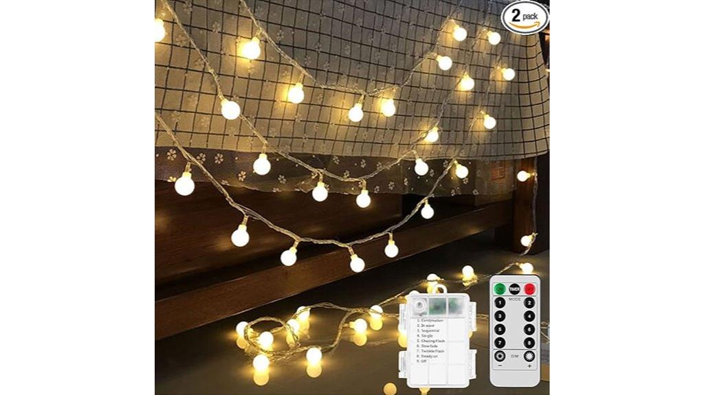 battery powered led globes