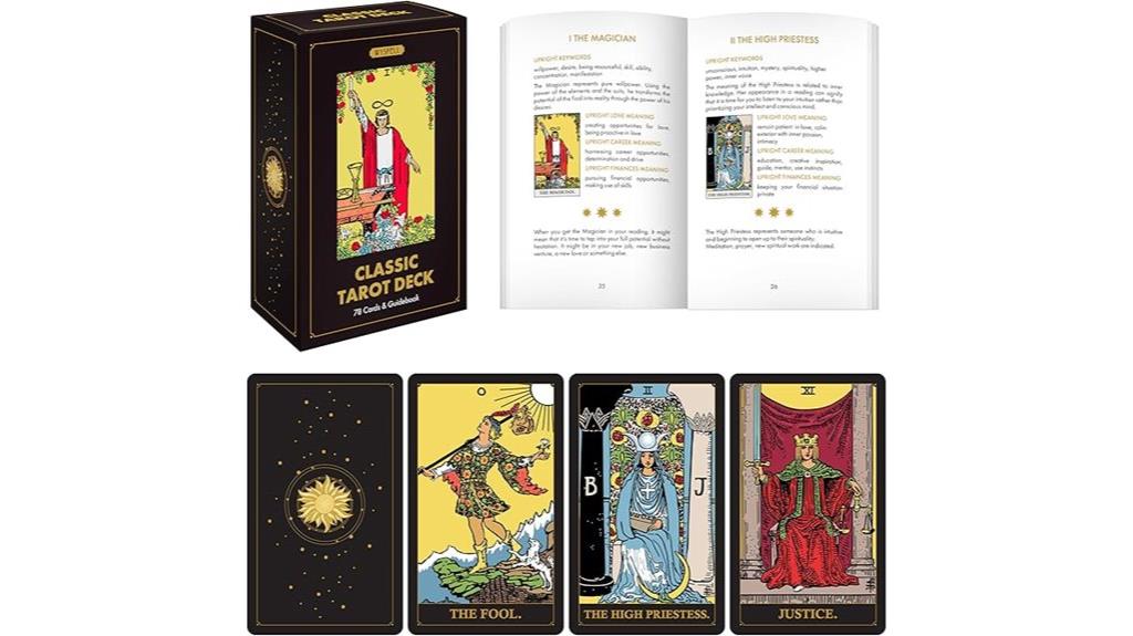 beginner s tarot card set
