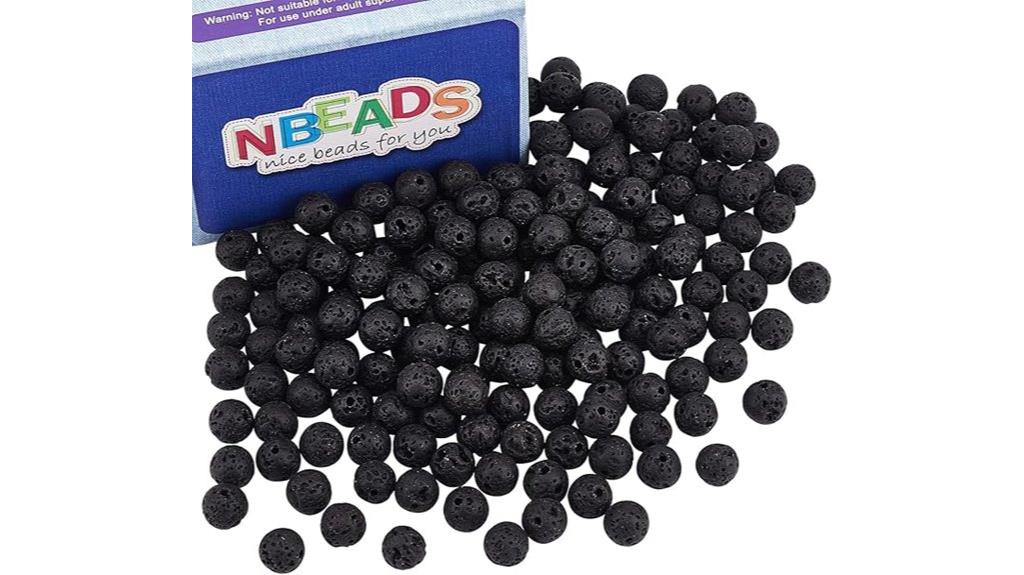 black lava beads bulk