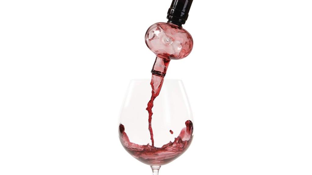 bottle wine aerator