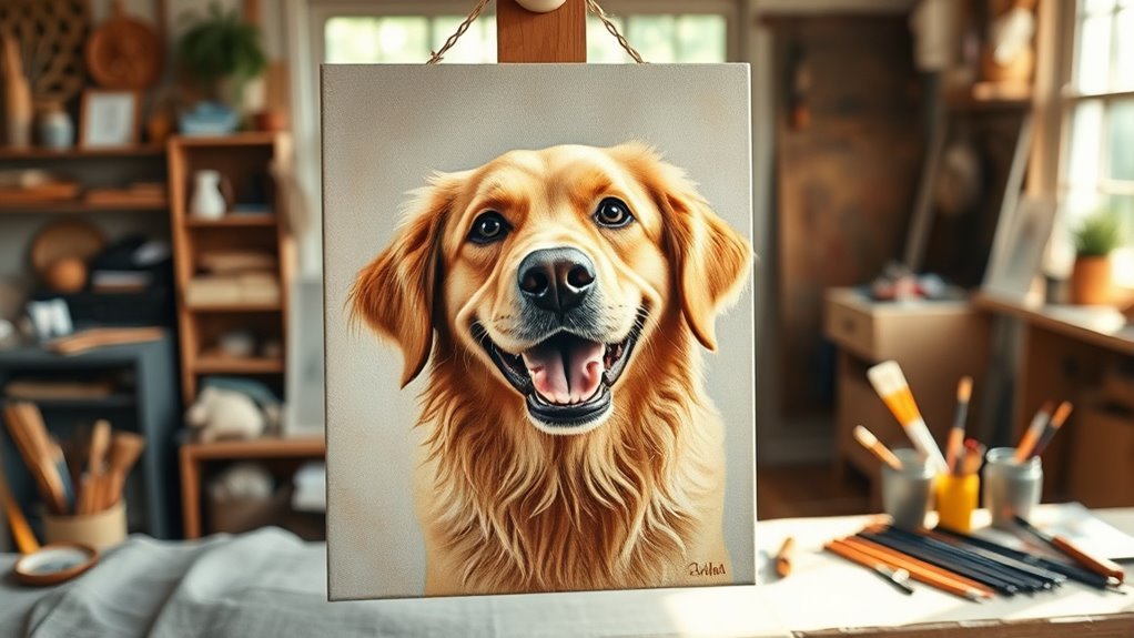 choosing personalized pet artwork