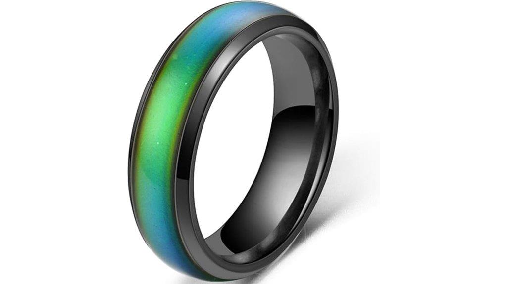 color changing wedding band