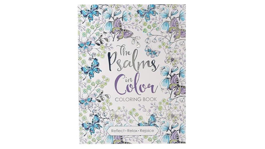 colorful psalm scripture book