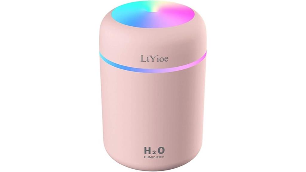 colorful usb desktop humidifier