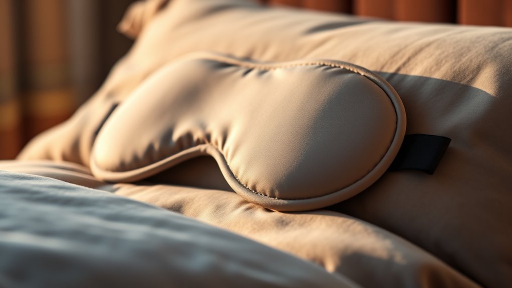 comfortable light blocking fit