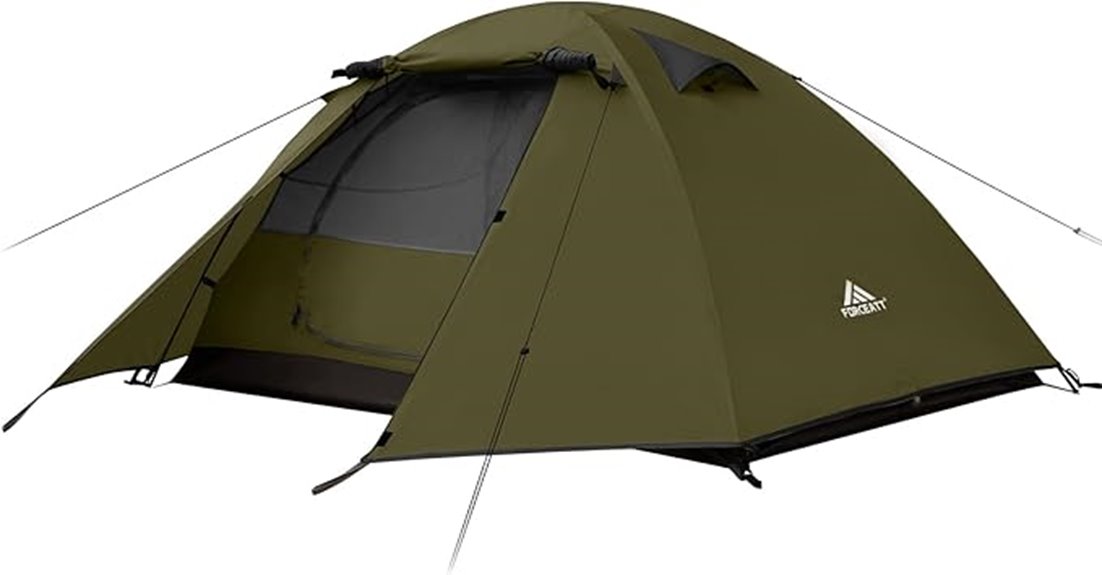 compact family camping tent