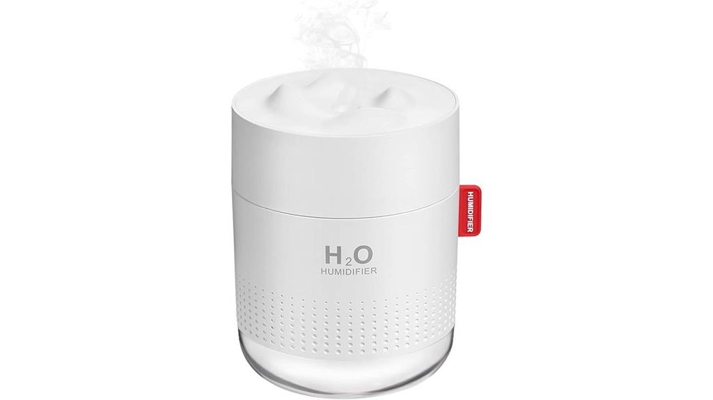compact usb humidifier with auto shut off