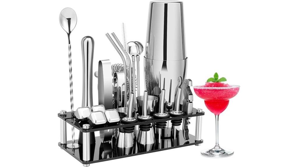complete 23 piece bartender kit