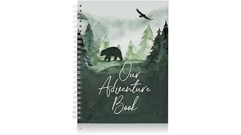 couples adventure spiral journal