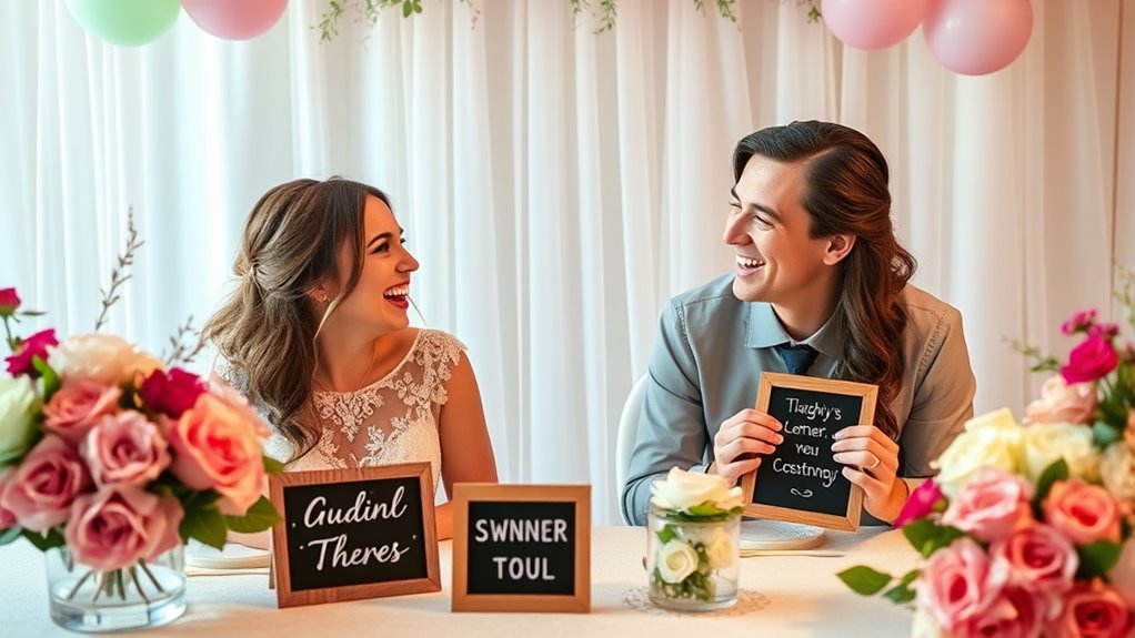 couples bridal shower games