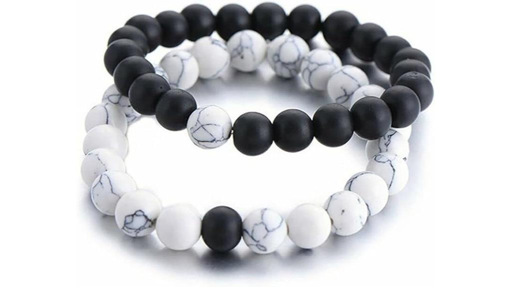 couples healing bead bracelets