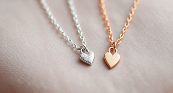 couples heartbeat necklace collection