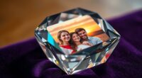 crystal photo keepsake collection