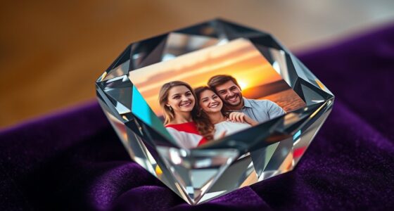 crystal photo keepsake collection