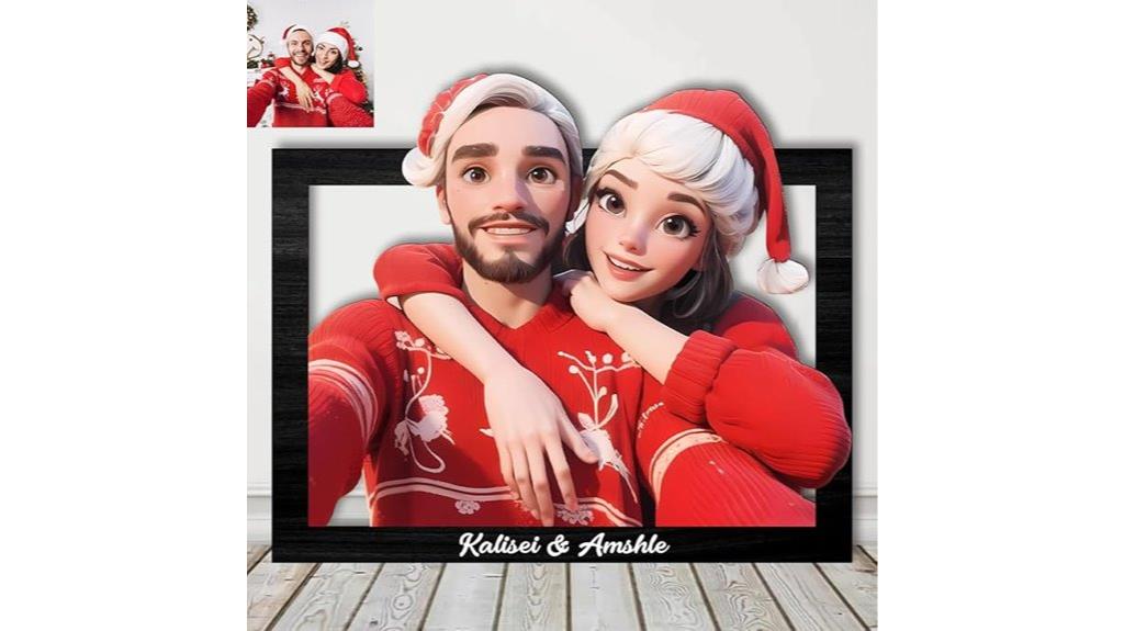 custom 3d cartoon frame