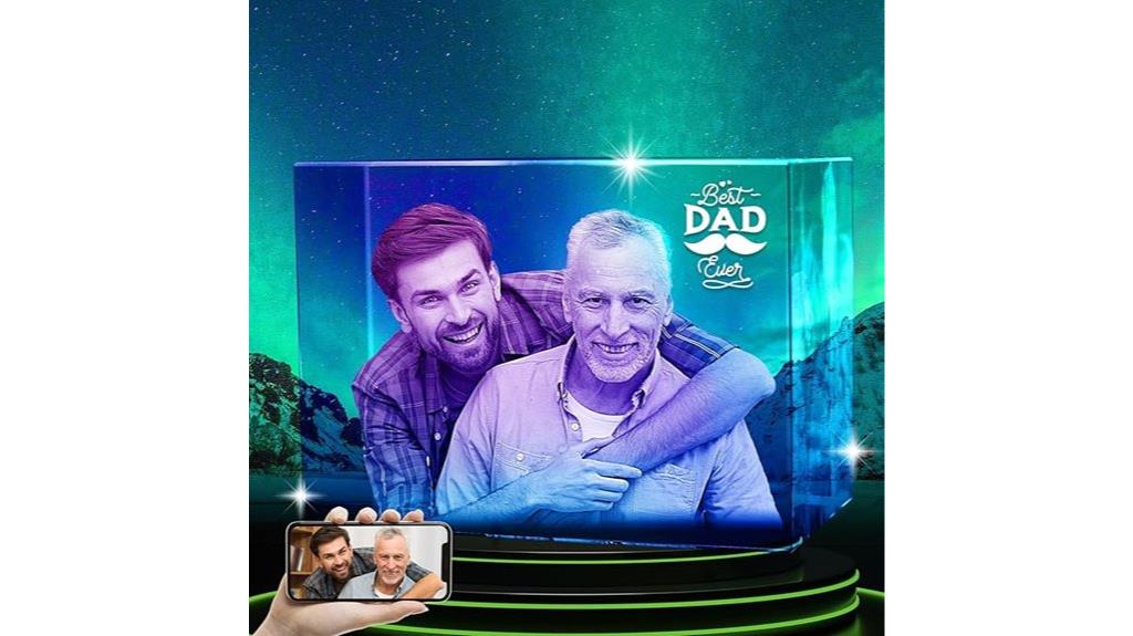 custom 3d crystal photo