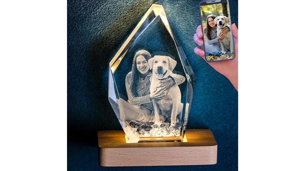 custom 3d pet crystal