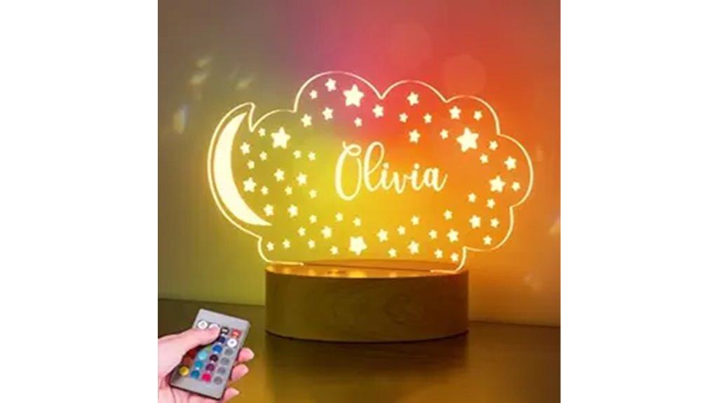 custom baby night light