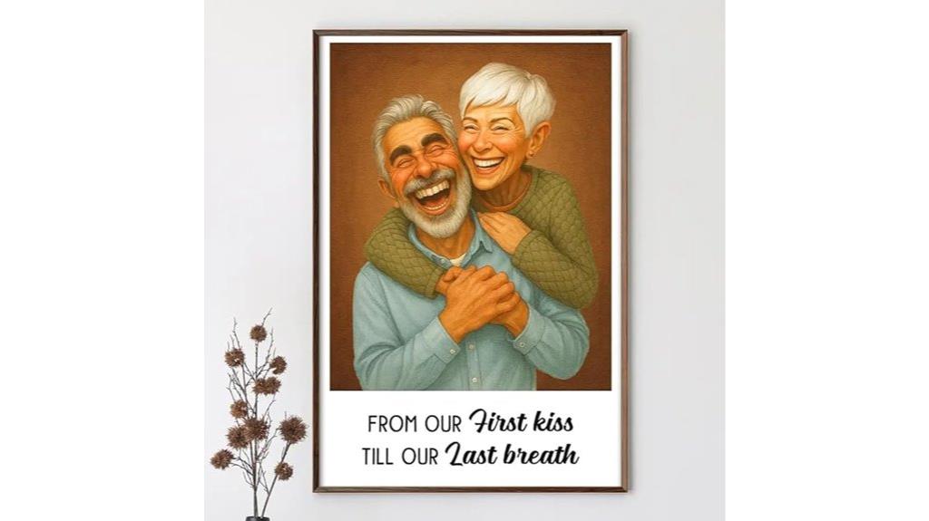 custom couple cartoon portrait