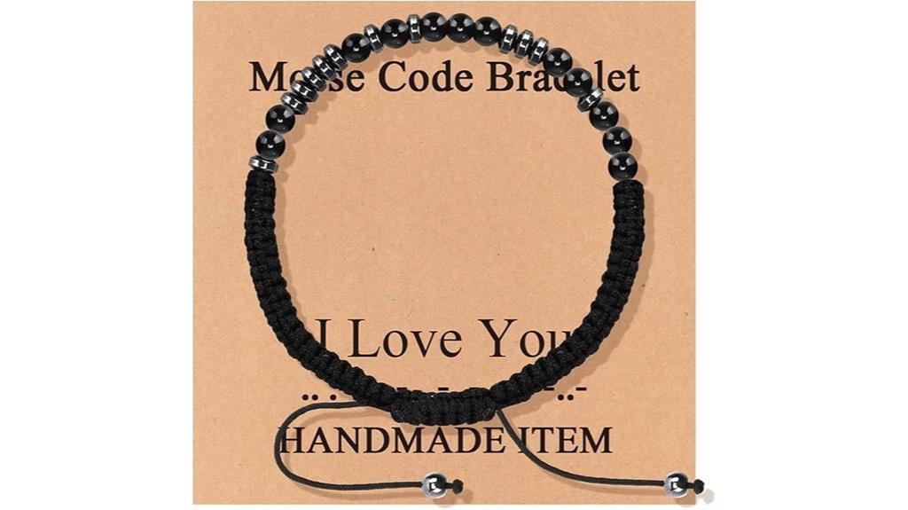 custom morse code jewelry