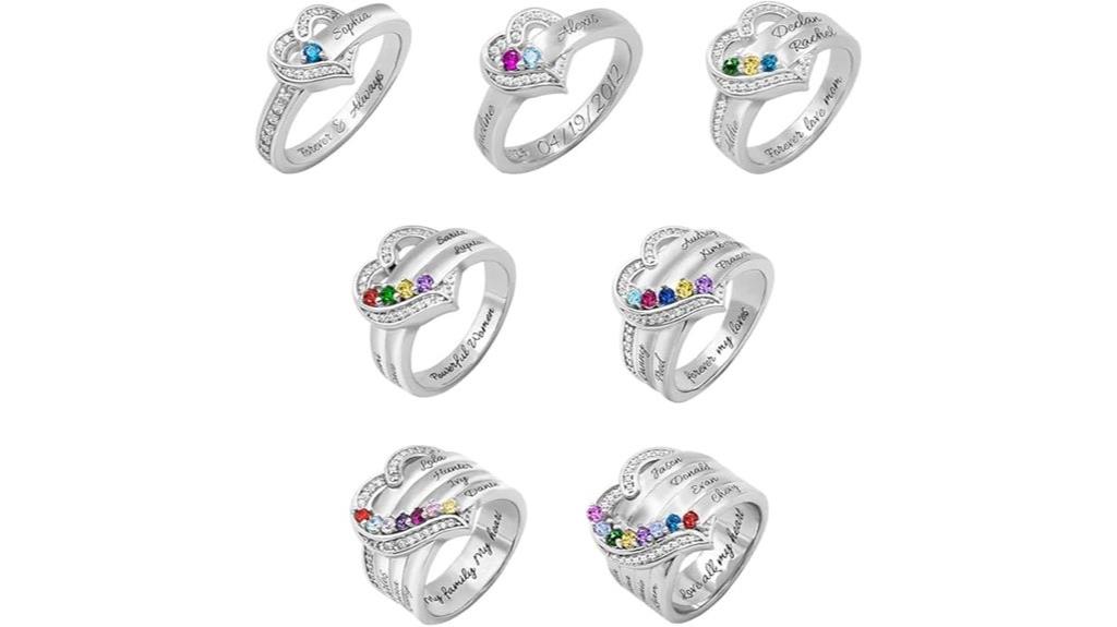 custom sterling silver rings