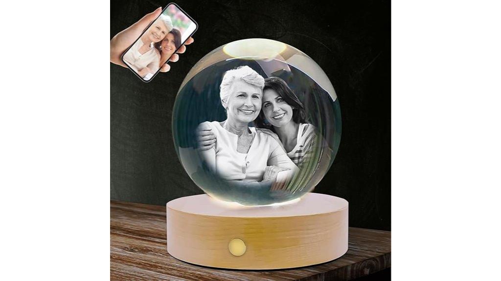 customized 3d crystal photo