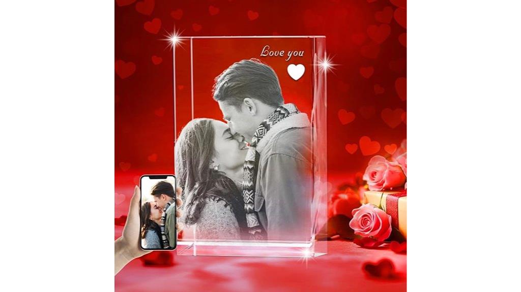 customized 3d crystal photo