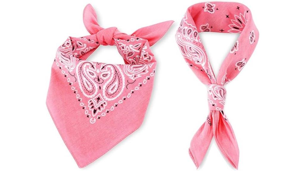 dog cowboy bandana set