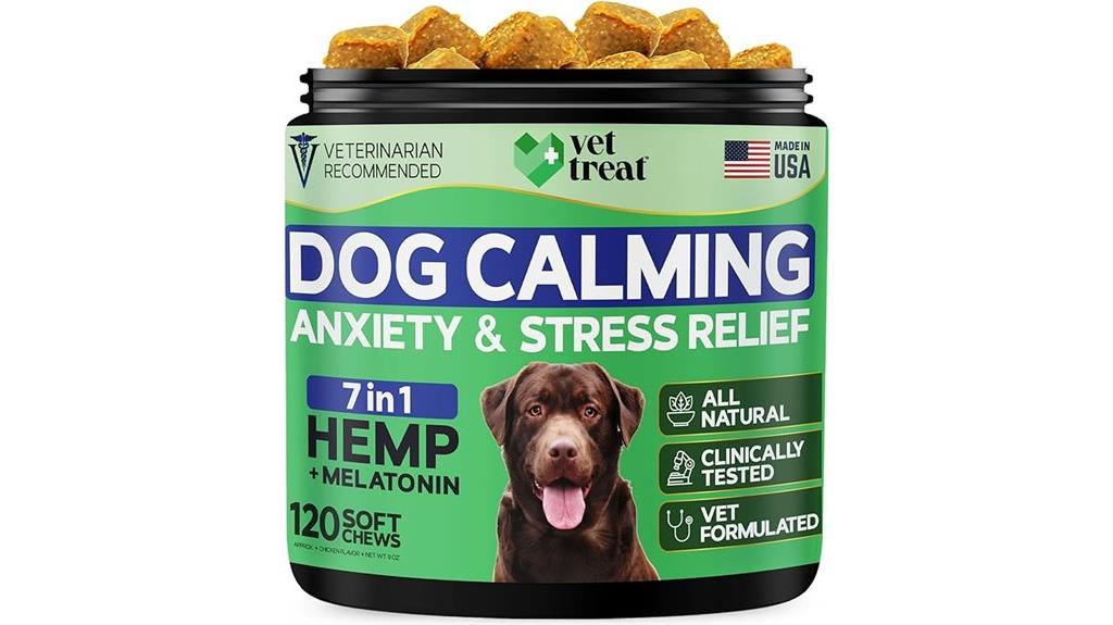 dog hemp calming treats