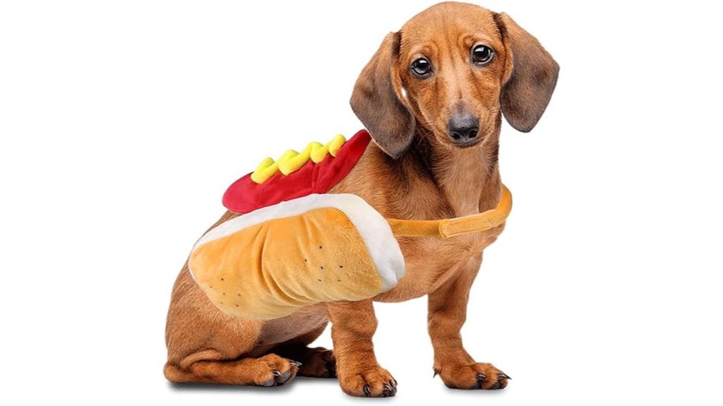 dog hot dog costume