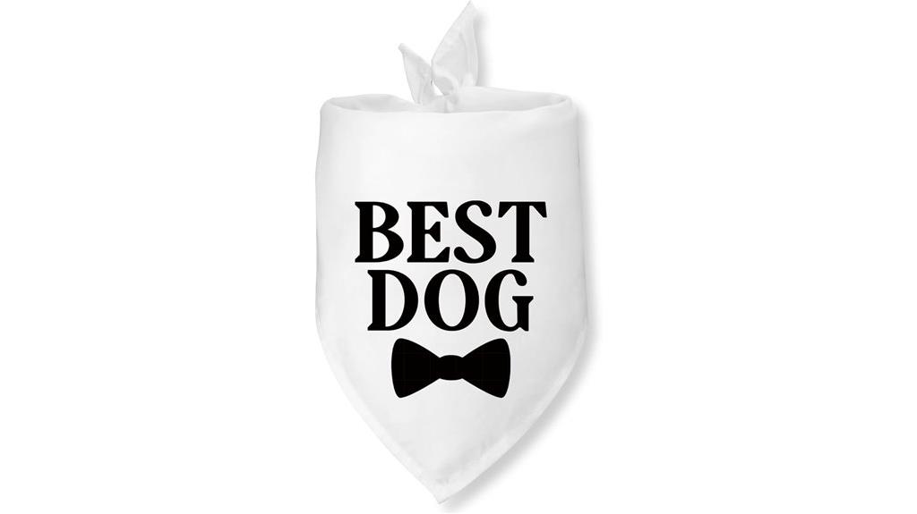 dog wedding bandana