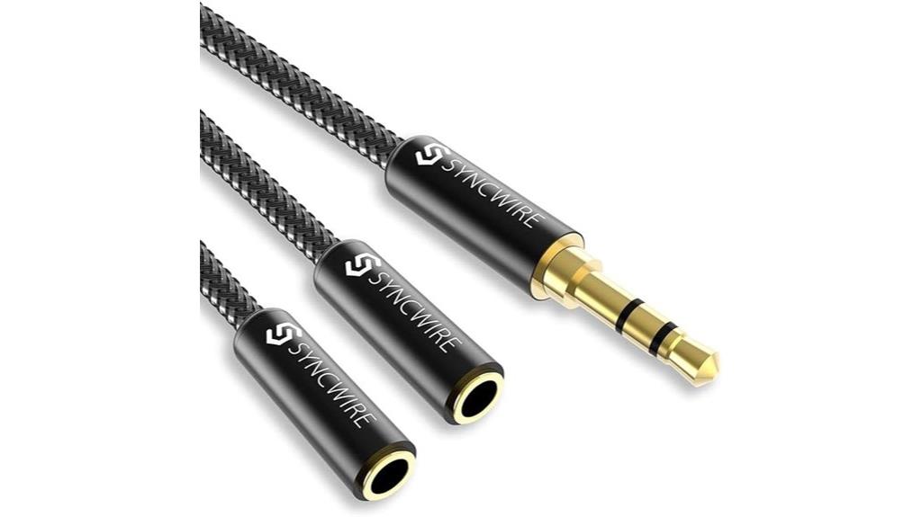 dual 3 5mm audio connector