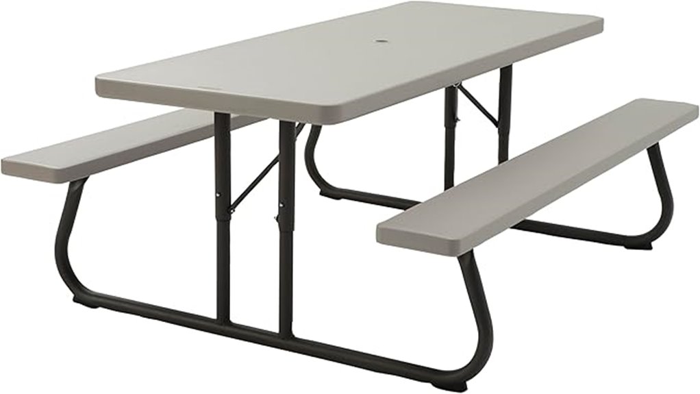 durable 6 foot picnic table