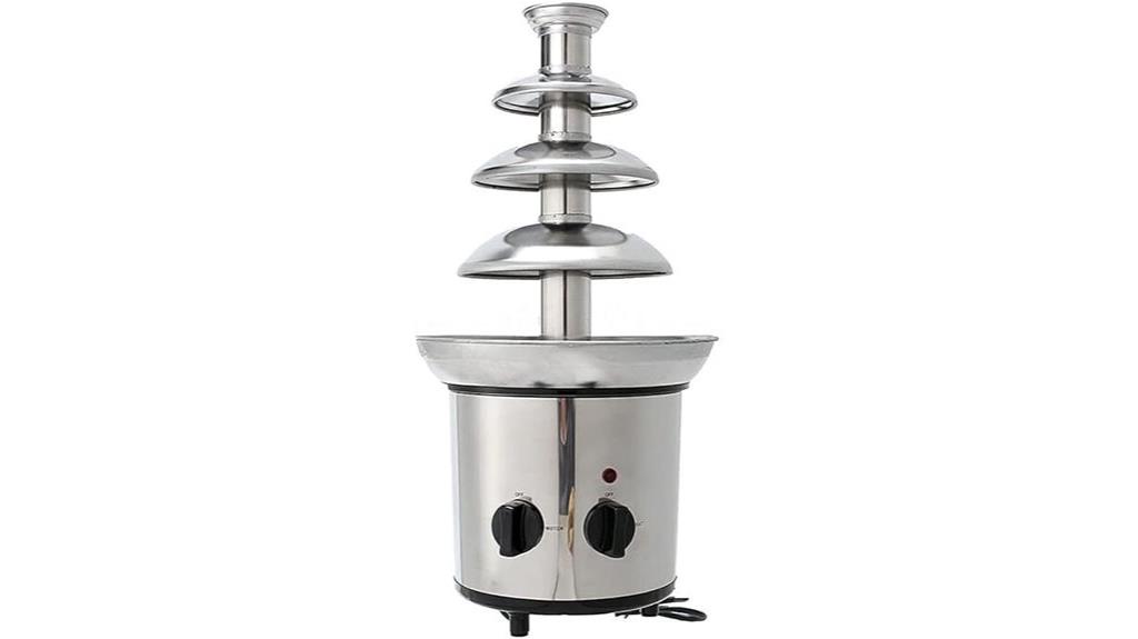 electric stainless steel fountain
